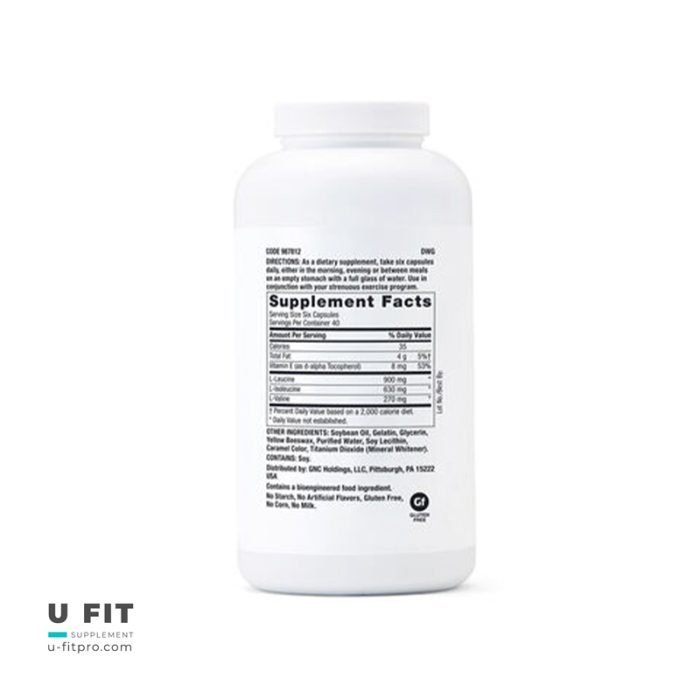 آمينو بی سی ای ای جی ان سی 1800 BCAA PP GNC