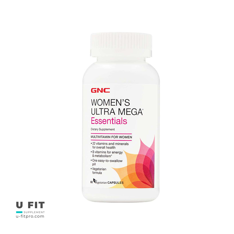 اولترا مگا اسنشیال زنانه WOMEN'S ULTRA MEGA ESSENTIALS GNC فروشگاه یوفیت u-fitpro