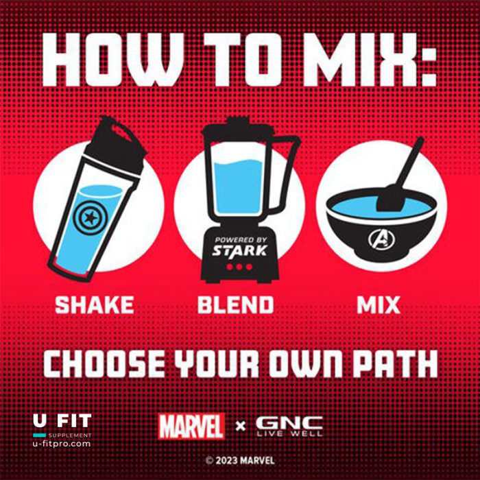 پروتیین وی 100% مارول جی ان سی GNC PP Whey Marvel فروشگاه یوفیت u-fitpro