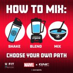 پروتیین وی 100% مارول جی ان سی GNC PP Whey Marvel High-Flying فروشگاه یوفیت u-fitpro