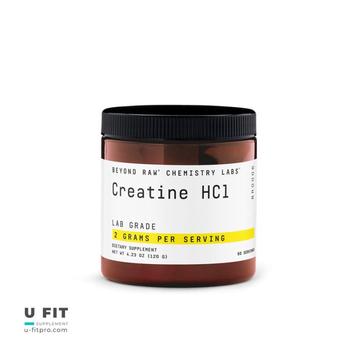 کراتین اچ سی ال بیوند راو جی ان سی BEYOND RAW CHEMISTRY LABS Creatine HCL فروشگاه یوفیت u-fitpro