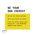 کراتین اچ سی ال بیوند راو جی ان سی BEYOND RAW CHEMISTRY LABS Creatine HCL فروشگاه یوفیت u-fitpro