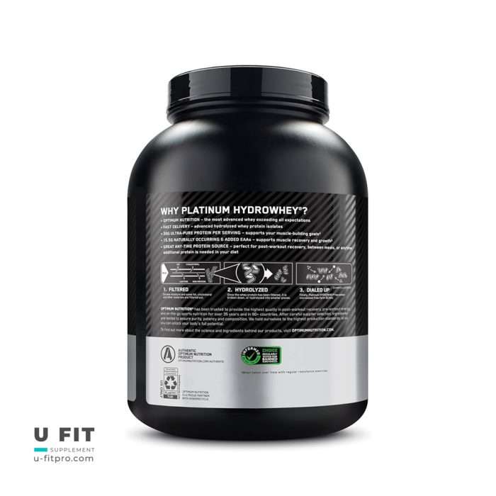 پروتئین هیدرو وی پلاتینیوم اپتیموم | https://u-fitpro.com