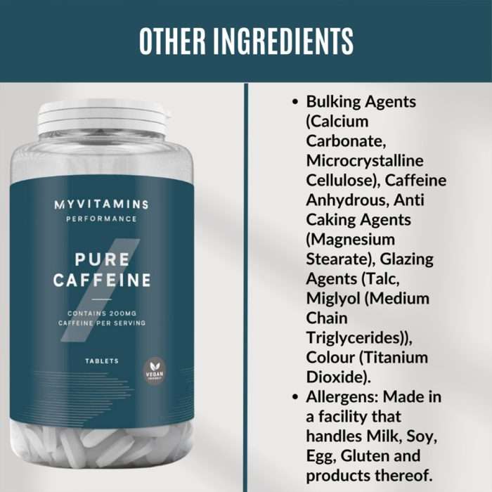 پیور کافئین مای ویتامینز Pure Caffeine Myvitamins