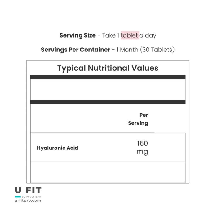 هیالورونیک اسید مای ویتامینز Hyaluronic Acid Myvitamins - Image 2