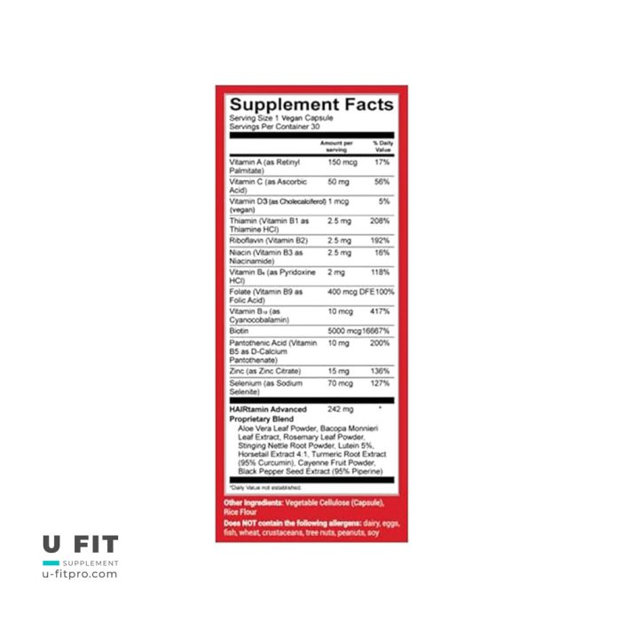 هیرتامین ادونس فرمولا  HAIRtamin Advance Formula - Image 4