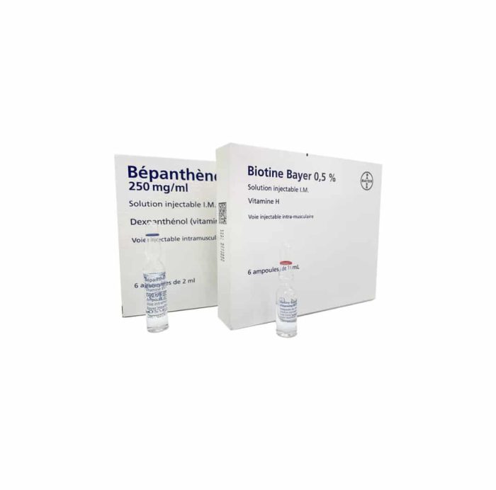 آمپول بیوتین بپانتن بایر  Biotin & Bepanthene Ampoules Bayer - Image 4