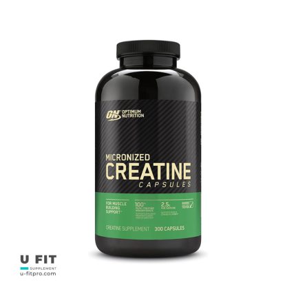 کراتین مونوهیدرات میکرونایز کپسول اپتیموم نوتریشن | https://u-fitpro.com