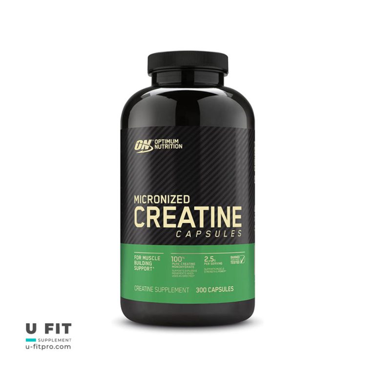 کراتین مونوهیدرات میکرونایز کپسول اپتیموم نوتریشن | https://u-fitpro.com