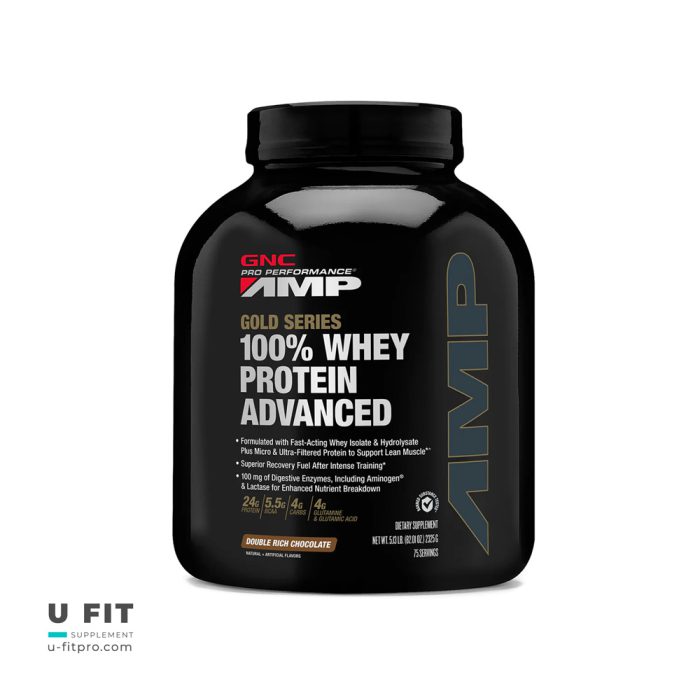 پروتئین وی ادونس جی ان سی Protein Whey Advance AMP GNC - Image 8