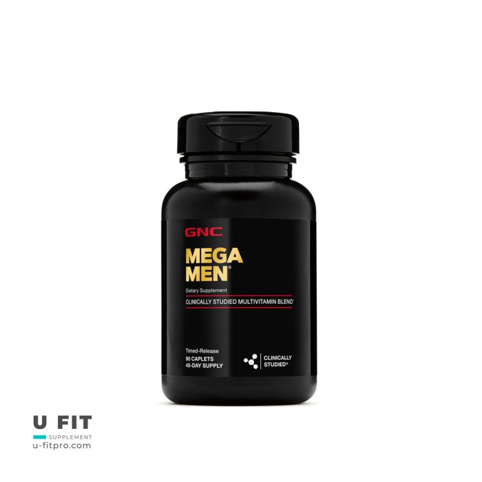 مولتی ویتامین مگا من اسنشیال جی ان سی Mega Men Essential One Daily Multi GNC - Image 2