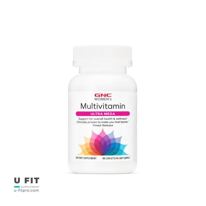 مولتی ویتامین الترا مگا زنان جی ان سی Multivitamin Ultra Mega Women GNC - Image 2