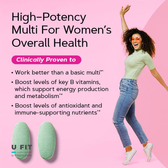 مولتی ویتامین الترا مگا زنان جی ان سی Multivitamin Ultra Mega Women GNC - Image 5