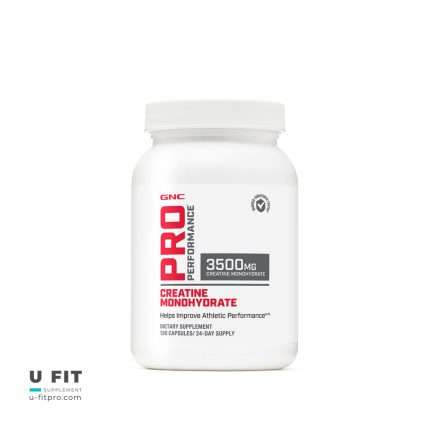 قیمت و خرید کراتین مونوهیدرات کپسولی جی ان سی | Creatine Monohydrate Capsules GNC | https://u-fitpro.com/