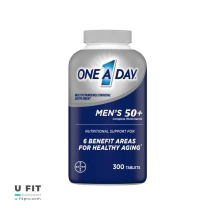 خرید و قیمت مولتی ویتامین وان ا دى مردان بالاى ٥٠ سال باير | Multivitamin one a day men’s +50 bayer | https://u-fitpro.com/