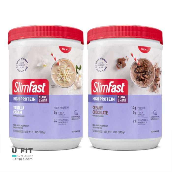 پودر اسلیم فست پروتئین بالا 12 سروینگ | SlimFast high protein - Image 10