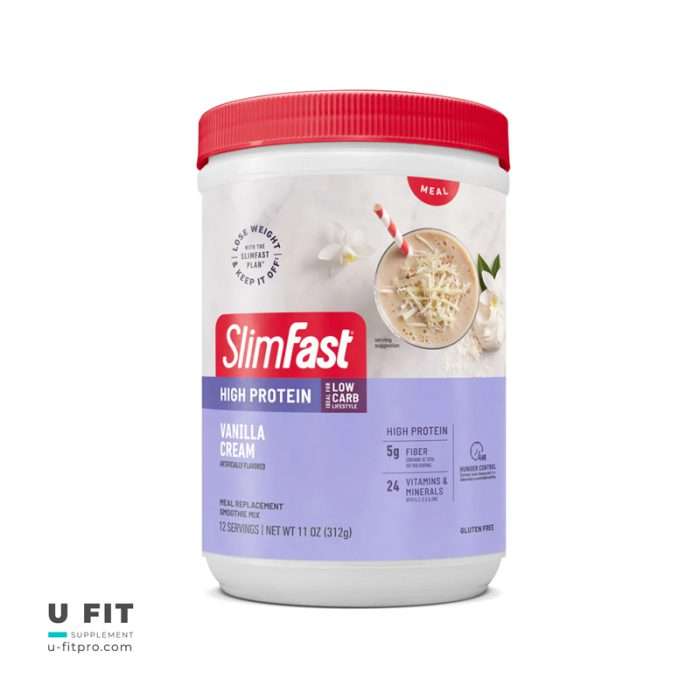 پودر اسلیم فست پروتئین بالا 12 سروینگ | u-fitpro