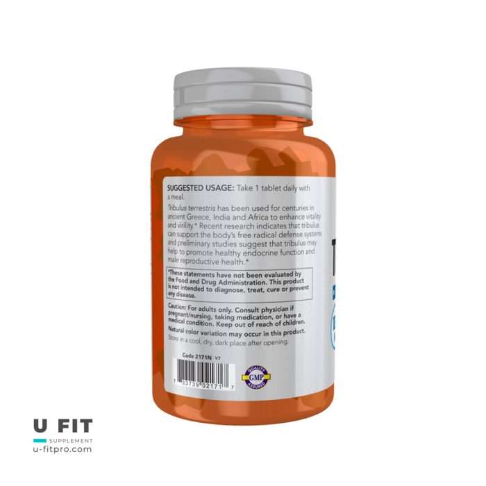 تریبولوس 1000 میلی گرم ناو | Tribulus 1000 mg now sport | فروشگاه اینترنتی https://u-fitpro.com