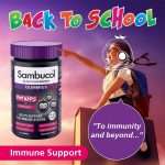 پاستیل تقویت ایمنی 4 تا 12 سال سامباکول | Sambucol Kids Immune Support Gummies - Image 6