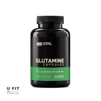 گلوتامین کپسولی اپتیموم نوتریشن | فروشگاه https://u-fitpro.com