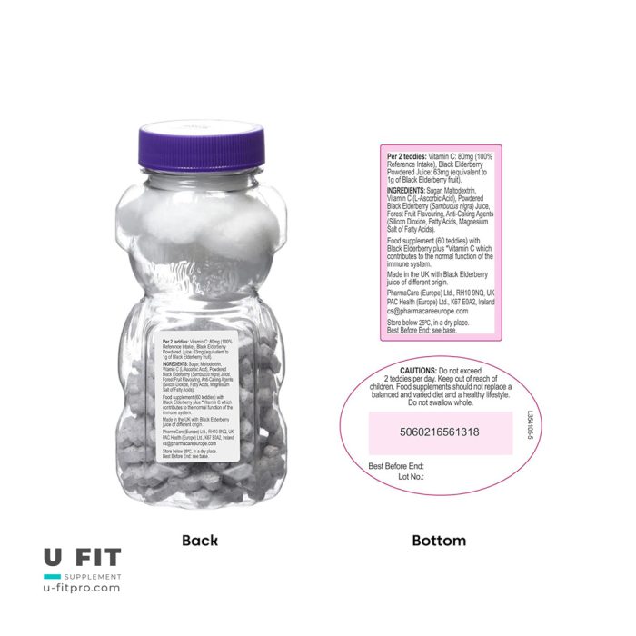 قرص تدی جویدنی سيستم ايمنى 4 تا 12 سال کودک سامباکول | فروشگاه https://u-fitpro.com/