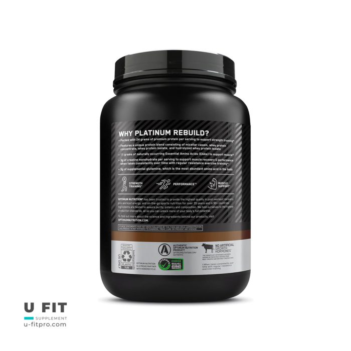 پروتئين ريكاورى پلاتينيوم ريبيلت اپتيموم نوتريشن | فروشگاه https://u-fitpro.com