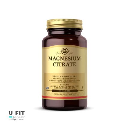 منیزیم سیترات سولگار | MAGNESIUM CITRATE SOLGAR