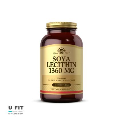 سویا لسیتین 1360 میلی گرم سولگار | فروشگاه https://u-fitpro.com