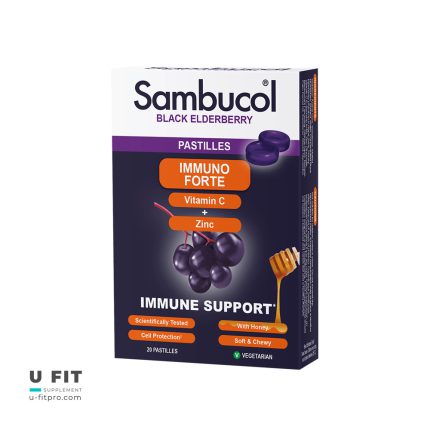 آبنبات ایمونو فورت تقویت ایمنی سامباکول | فروشگاه https://u-fitpro.com/