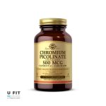 کرومیوم پیکولینات 500 میکروگرم سولگار | فروشگاه https://u-fitpro.com