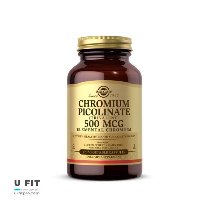 کرومیوم پیکولینات 500 میکروگرم سولگار | فروشگاه https://u-fitpro.com