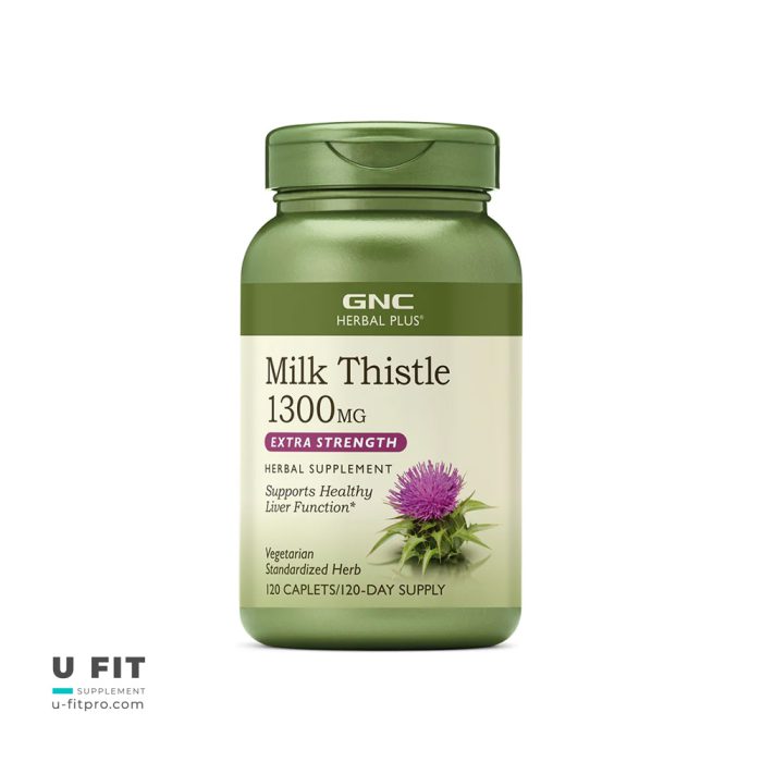 میلک تیستل خار مریم 1300 میلی‌گرم جی ان سی | فروشگاه https://u-fitpro.com/