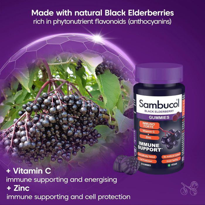 پاستیل ایمونو فورت تقویت ایمنی سامباکول | فروشگاه https://u-fitpro.com