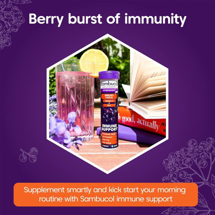 قرص جوشان ایمونو فورت تقویت ایمنی سامباکول | فروشگاه https://u-fitpro.com