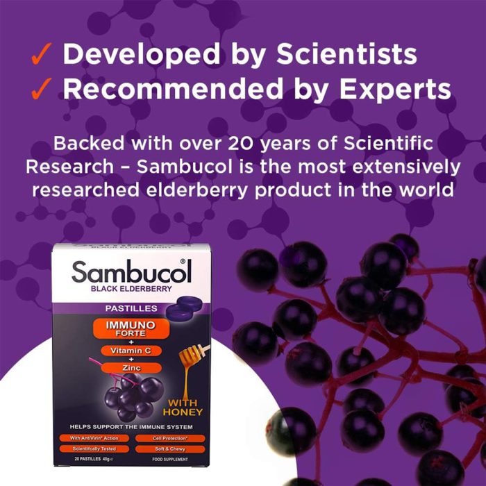 آبنبات ایمونو فورت تقویت ایمنی سامباکول | فروشگاه https://u-fitpro.com/