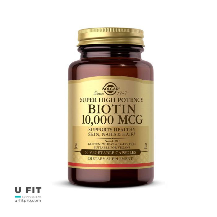بیوتین 10000 میکروگرم سولگار | فروشگاه https://u-fitpro.com
