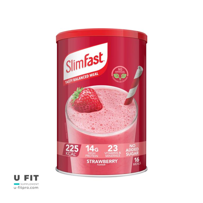 پودر جایگزین غذا اسلیم فست 16 سروینگ زیرو | فروشگاه | https://u-fitpro.com/