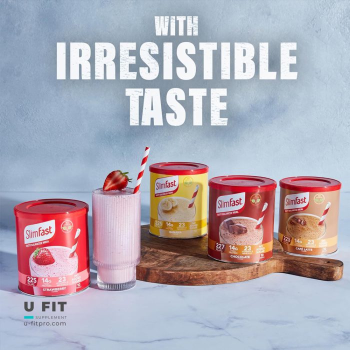 پودر جایگزین غذا اسلیم فست 16 سروینگ زیرو | فروشگاه | https://u-fitpro.com/