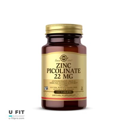 زینک پیکولینات 22 میلی گرم سولگار | فروشگاه https://u-fitpro.com