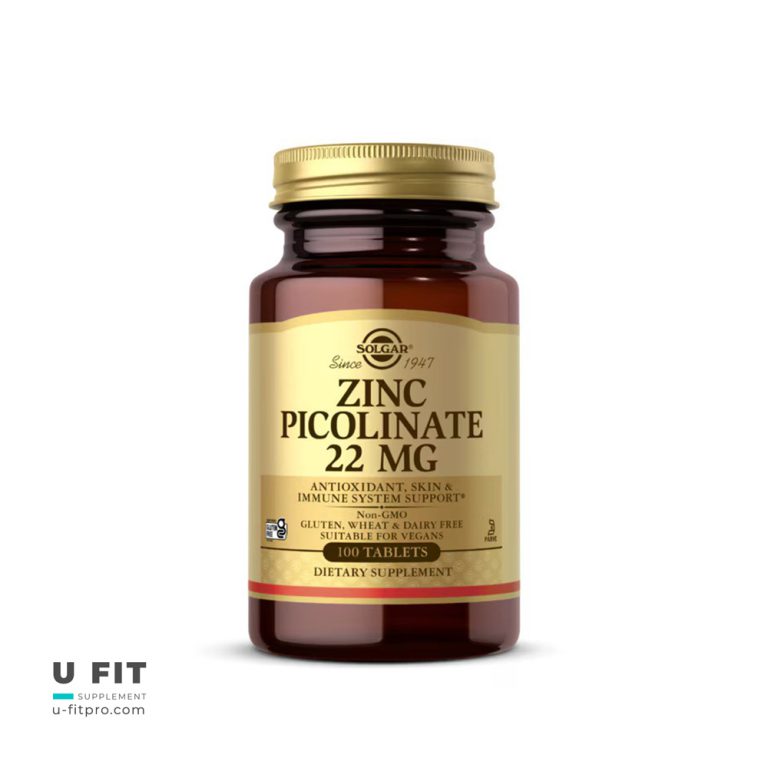 زینک پیکولینات 22 میلی گرم سولگار | فروشگاه https://u-fitpro.com