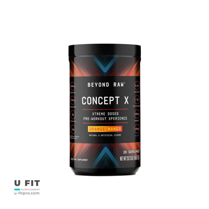 مکمل قبل تمرین کانسپت ایکس بیوند | Concept X Pre-Workout Beyond| فروشگاه https://u-fitpro.com