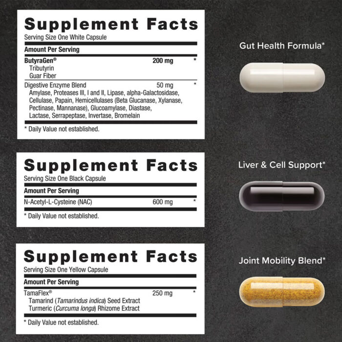 مولتی ویتامین پک ویتال المنتس بیوند راو جی ان سی | Vital Elements Vitapak (30 Servings) Beyond Raw GNC - Image 3