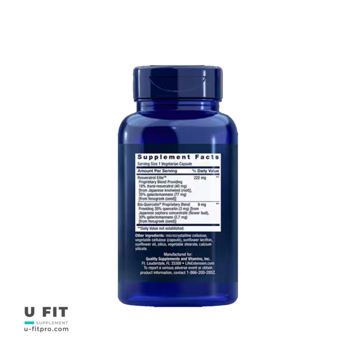 اپتیمايزد رسوراترول ايلايت لايف اكستنشن | فروشگاه https://u-fitpro.com