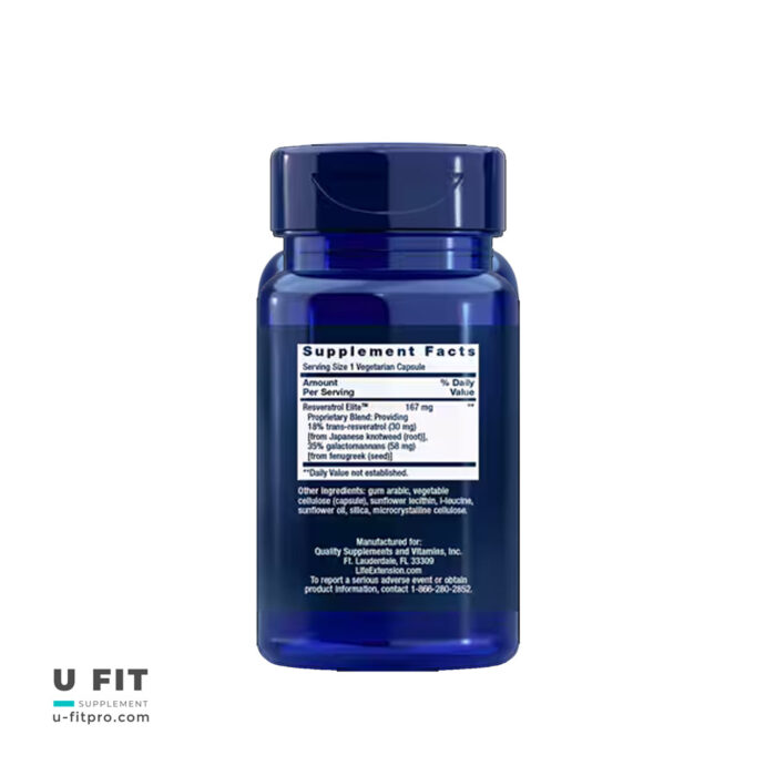 رسوراترول ايلايت لايف اكستنشن | فروشگاه https://u-fitpro.com