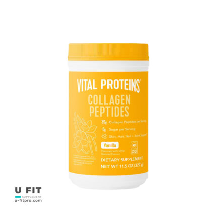 كلاژن پپتايد ويتال وانيل پودر ٣٢٧ گرم | فروشگاه https://u-fitpro.com