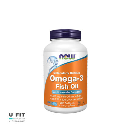امگا ۳ فیش اویل ۱۰۰۰ میلی‌گرم ناو فودز | فروشگاه https://u-fitpro.com/