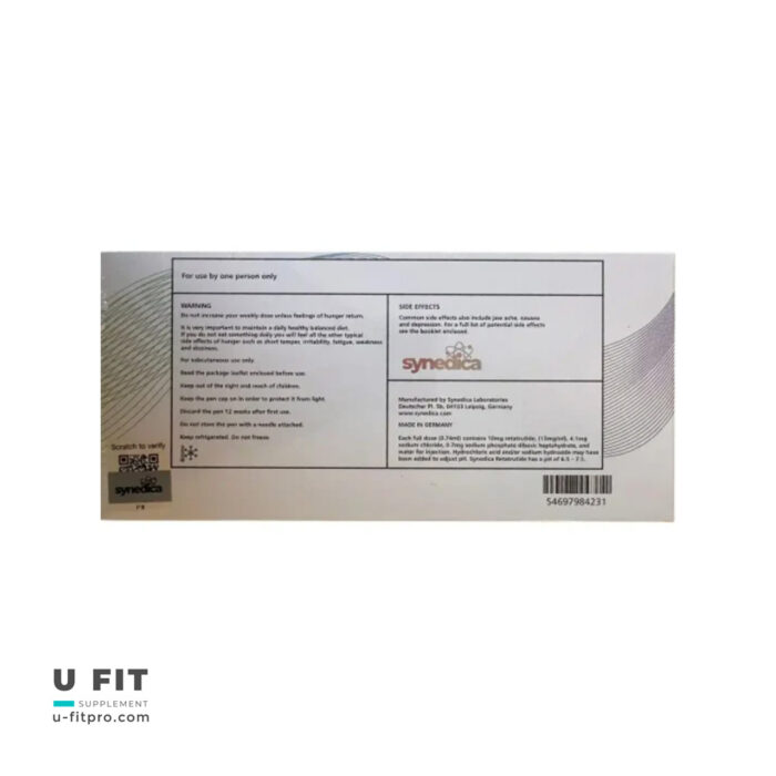 آمپول لاغری رتاتروتاید دوز ۱۰ ایلاى لیلی| فروشگاه https://u-fitpro.com/