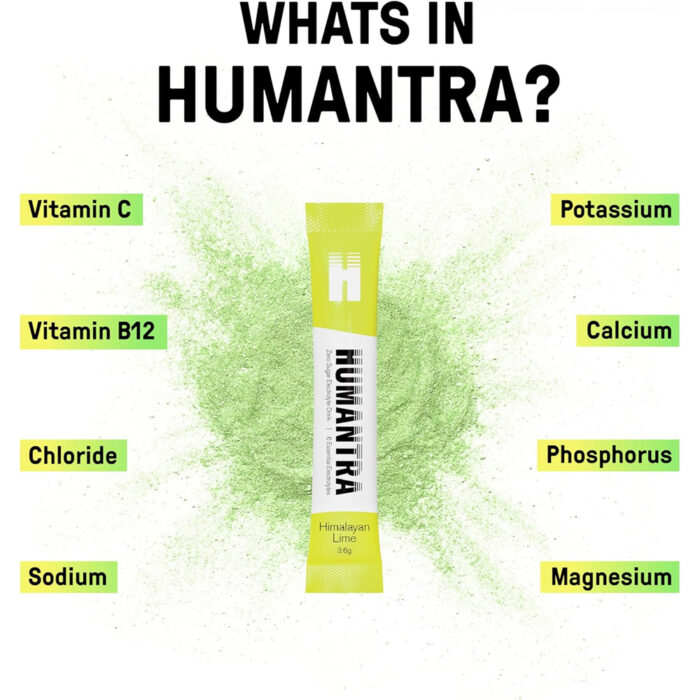 الکترولایت ساشه هیومنترا | Humantra Hydration Packets - Image 30