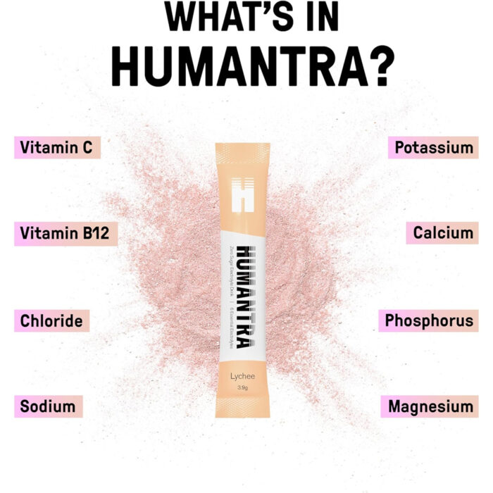 الکترولایت ساشه هیومنترا | Humantra Hydration Packets - Image 36