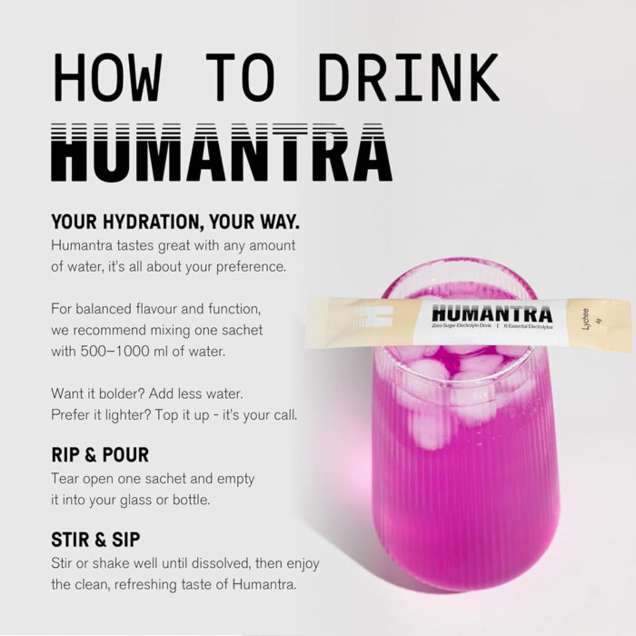 الکترولایت ساشه هیومنترا | Humantra Hydration Packets - Image 37